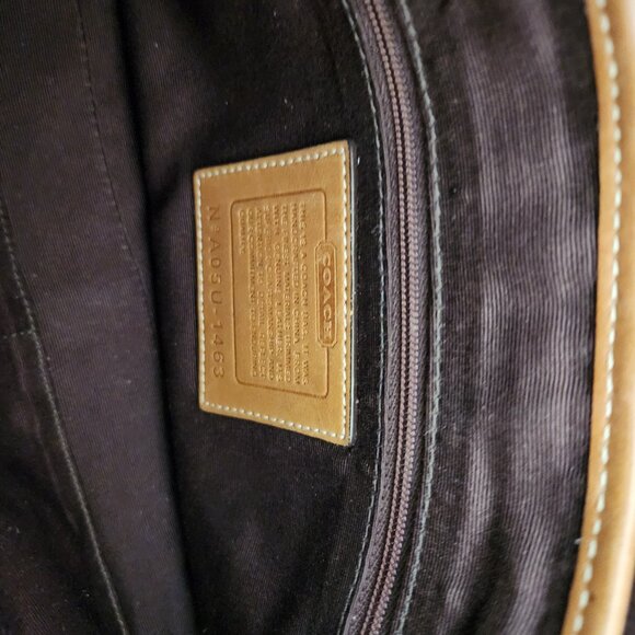 Vintage Coach Soho Signature C's Brown Shoulder Bag - Picture 14 of 15